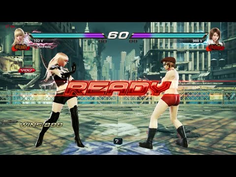 52 Lili Rochefort vs Asuka Kazama - Tekken 7 ( Uchiha x24 ) Gameplay PC
