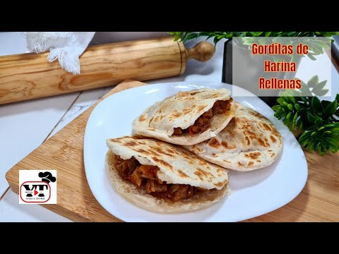 Gorditas de Harina con Leche para Rellenar, paso a paso|Cena Express|Masa para Gorditas Rellenas