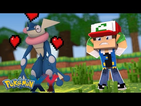 Minecraft: Pokemon X Y - A NAMORADA DO GRENINJA #22