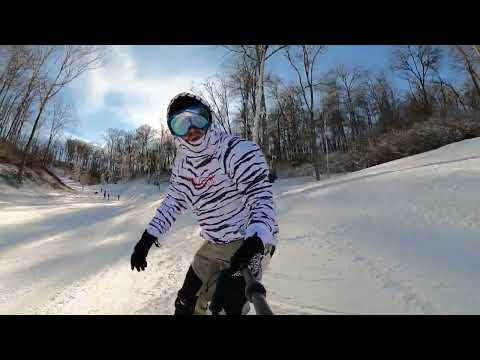 Snowboarding Shred Session Perfect North Slopes 2022