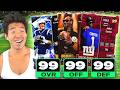 We Built An ALL GOLD 99 OVR Lineup Best Team In MUT
