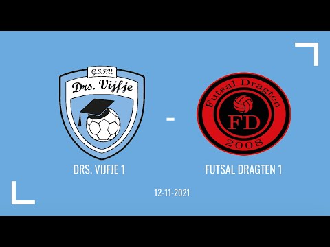 Drs. Vijfje 1 - Futsal Dragten 1 (12 november)