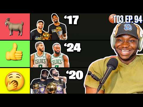We Put The Last 25 NBA Champions In A Tier List | Ep. 94