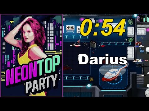Party Hard Neon Top Darius (0:54) World Record
