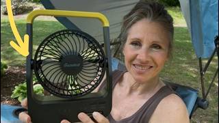 Ball Moms Battery Powered Portable Fan. Battery or Power Cord. Spectator Fan!