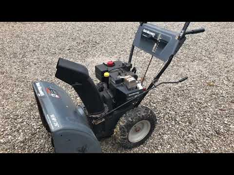 Mtd Yard Machines Snow Blower 10hp 26in Kenny Bland Auctions