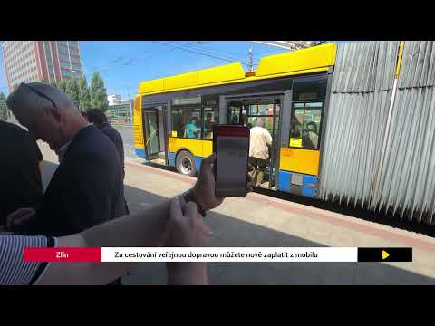 Jednodušší placení jízdného ve Zlínském kraji umožní aplikace FAIRTIQ