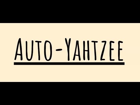 Auto-Yahtzee