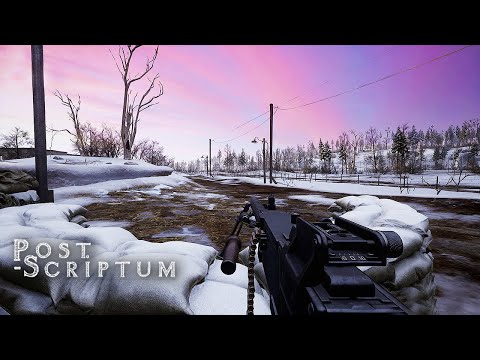 Post Scriptum Machine Gun Crew | Post Scriptum Haguenau | Post Scriptum Gameplay 2023