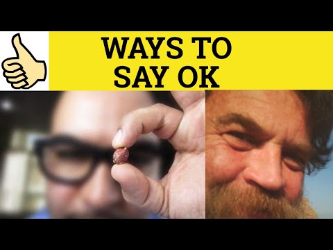 🔵 Ways to Say OK - Intonation and Meaning - Discourse Markers