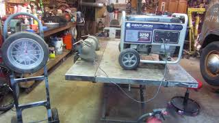 generator engine blow.