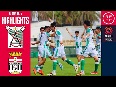 Resumen #PrimeraFederación | Atlético Sanluqueño CF 3-0 FC Cartagena | Jornada 5 | Temporada 2025/26