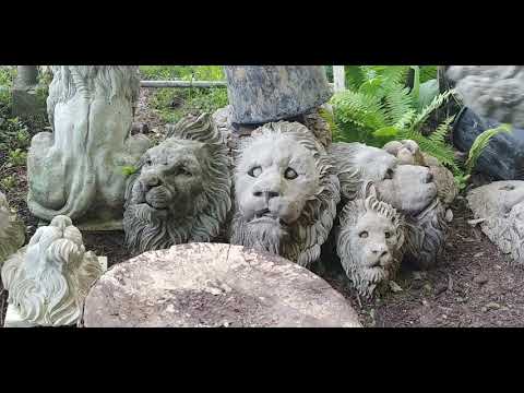 Sculpting Lion/ casting mould/ concrete statue