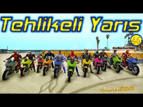 MOTORLARLA TEHLİKELİ YARIŞ İLGİNÇ VE HEYECANLI KAMİL DAYI SUNUCU