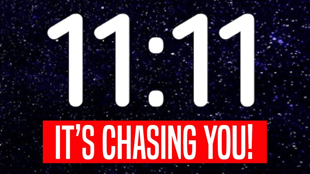 You're seeing it because IT'S TIME!