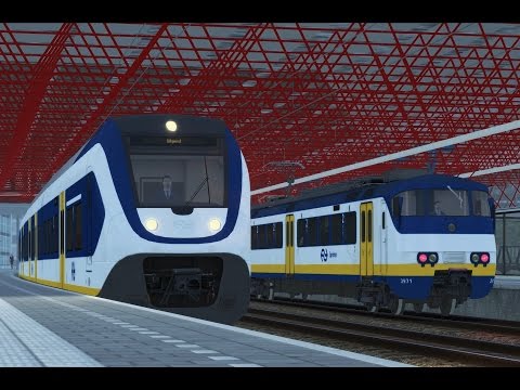 Train Simulator: Zaandam - Uitgeest with NS SLT