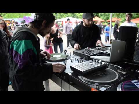 Saligo und Widsid @ Double Trouble - Graffiti + Turntablism Jam