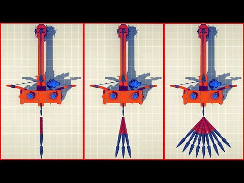 EVOLUTION OF BALLISTA GOD vs UNITS ARMY - Totally Accurate Battle Simulator TABS