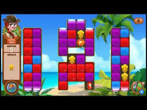 Lost Island Blast Adventure Level 363 - NO BOOSTERS 🏝️ | SKILLGAMING ✔️