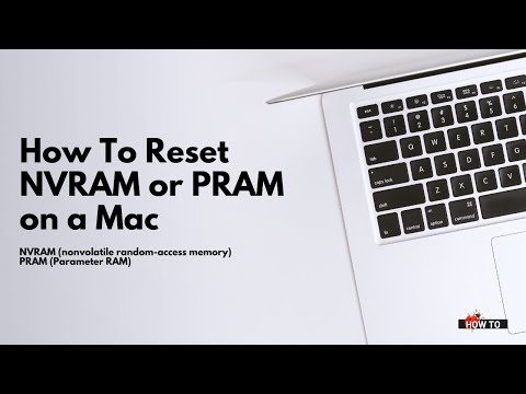 how to reset NVRAM or PRAM on a mac