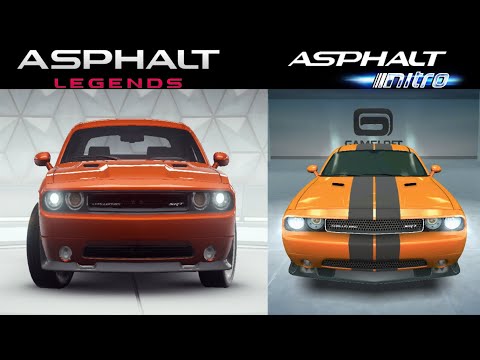 Asphalt 9 vs Asphalt Nitro - Graphics Comparison