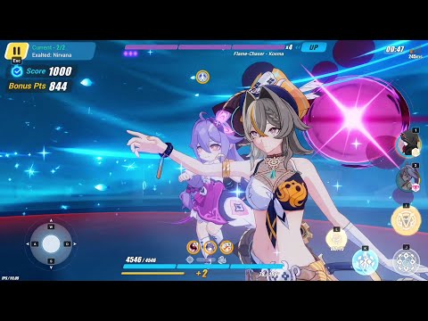 [Honkai Impact 3] Exalted Abyss D462 - Kosma [V2V(SS), AE(S2), MA] Sirin 4* (760pts)