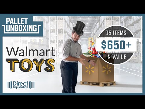 Walmart Toys Returns Pallet Unboxing - Worth the Investment?