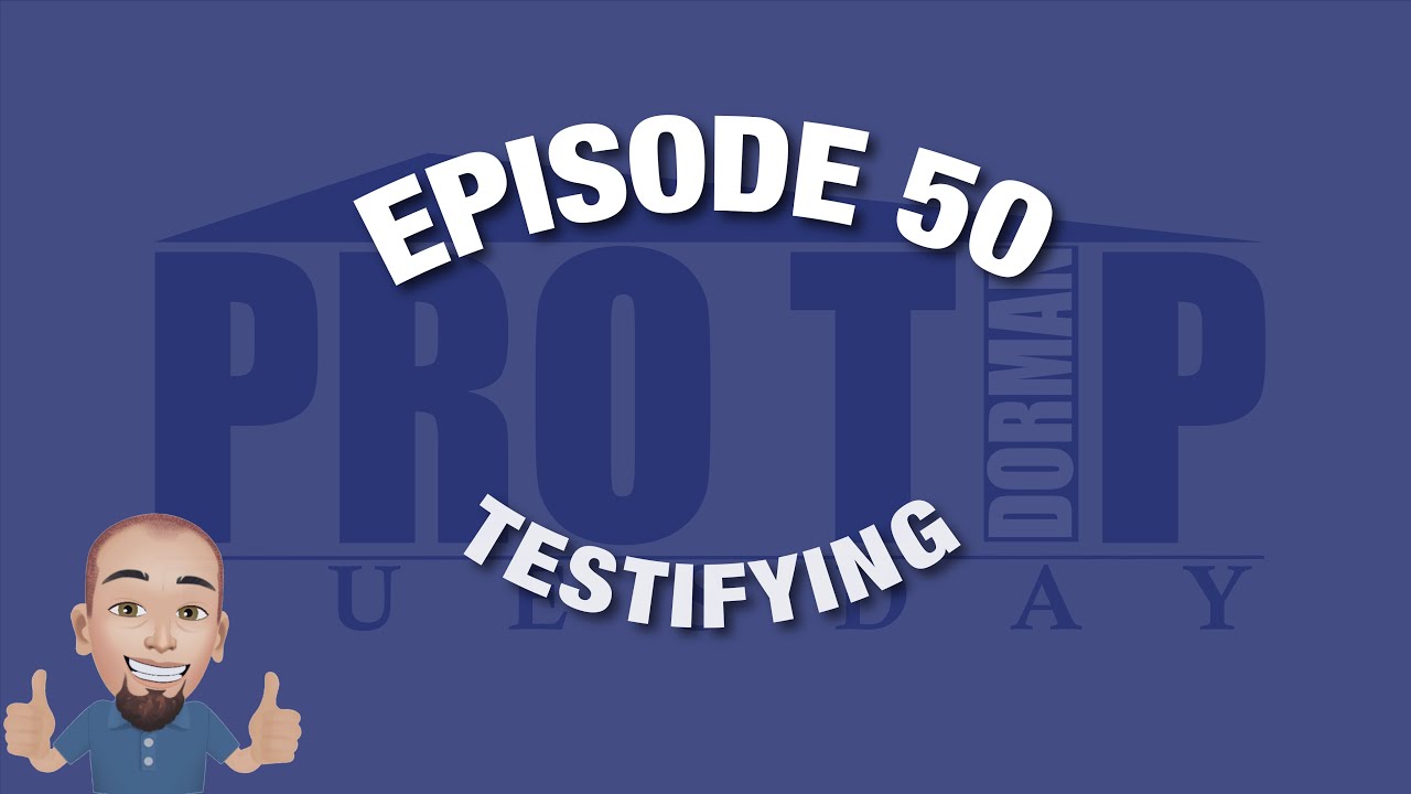 <![CDATA[Episode 50: Testifying]]>