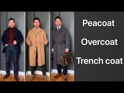Overcoat, Peacoat, Trench coat (ft. Zara Origins, Uniqlo U, Uniqlo +J)