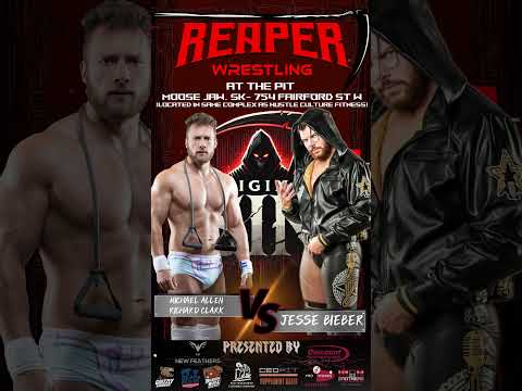 Reaper Wrestling's Original Sin Match Announcement - Jesse Bieber Vs Michael Allen Richard Clark