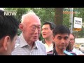 Lee Kuan Yew marks 50 years of greening.