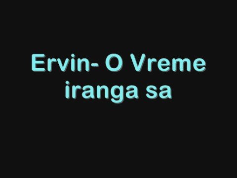 Ervin 2008- O vreme iranga sa