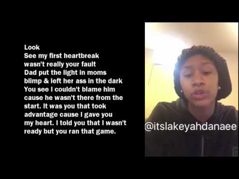 Now I'm Forever Broken 😔💔|| @itslakeyahdanaeee