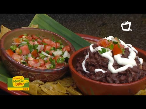Frijoles refritos || COCINANDO CON MARÍA ESTHER