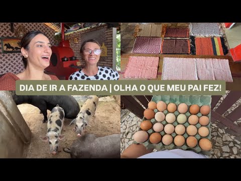 We went to the farm to get eggs and milk | rugs my father made | homemade pork rinds and lard | L...