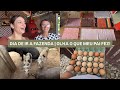 Fomos a fazenda buscar ovos e leite|tapetes que meu pai fez | torresmo e banha  caseira|LAÍS VELOSO