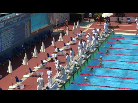 50 sl Cadetti M -Qualifiche Batteria 3 - Estivi -Roma Agosto2018