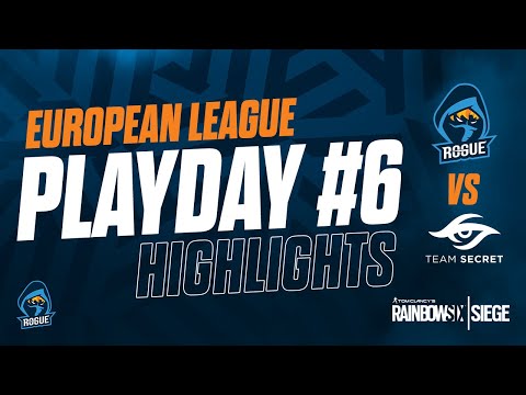 R6EUL Highlights - Team Secret | Rogue R6S