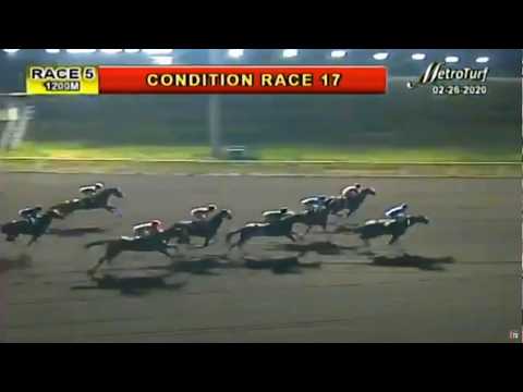 CINCO DEL DRINCO - FEBRUARY 26, 2020 - MMTCI RACE 5 - BAYANG KARERISTA HORSE RACING AT METRO TURF