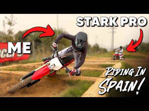 Learning to Ride SuperEnduro on a Stark Varg in Spain!