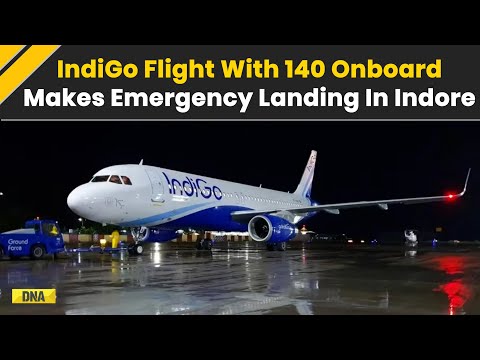 Indigo Flight Emergency Landing: IndiGo Flight With 140 Onboard Makes Emergency Landing In Indore