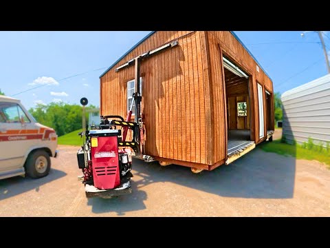 I Repossessed a Large Shed - It Was a Tight Fit