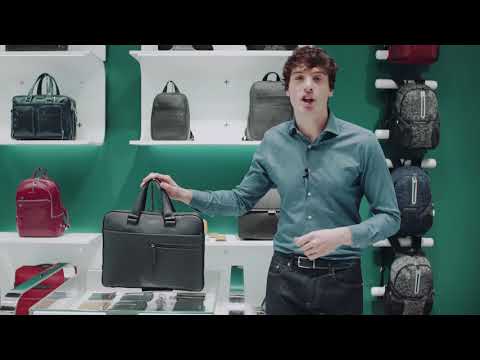 Tutorial cartella porta PC linea David - Piquadro