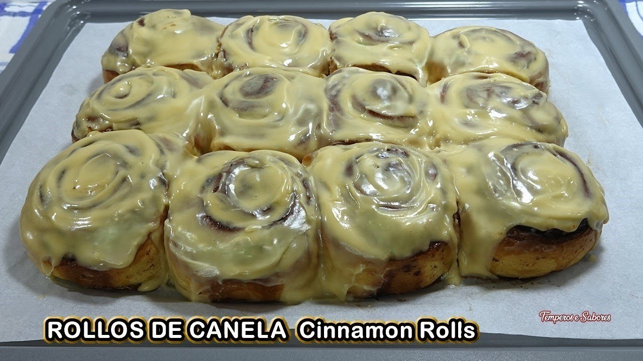 ROLES DE CANELA CINNAMON ROLLS DELICIOSOS Y FÁCILES DE HACER