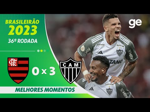 Gols e lances de Flamengo x Atlético Mineiro