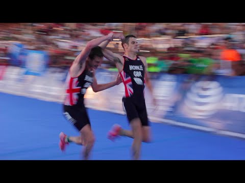 2016 ITU World Triathlon Cozumel Grand Final - The Brownlee's legendary finish