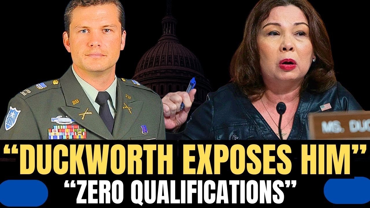 DUCKWORTH EXPOSES HEGSETH’S QUALIFICATIONS ON LIVE FLOOR — “UNFIT. UNPREPARED. UNQUALIFIED.