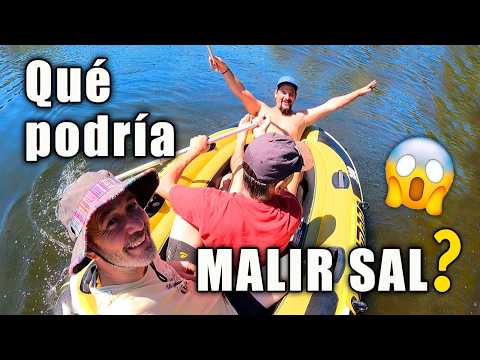 Nos metimos en el Lago Los Molinos con un bote MUY precario 😬 Córdoba