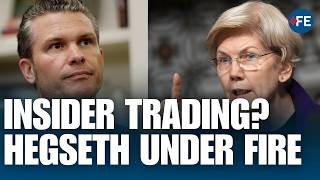 Trump Allies Did Insider Trading on Iran War? Warren Grills Hegseth