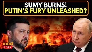 LIVE | Sumy Burns as Zelensky Tests Putin With Strikes on Aircraft Hangars, S-400s and Oil Infra
